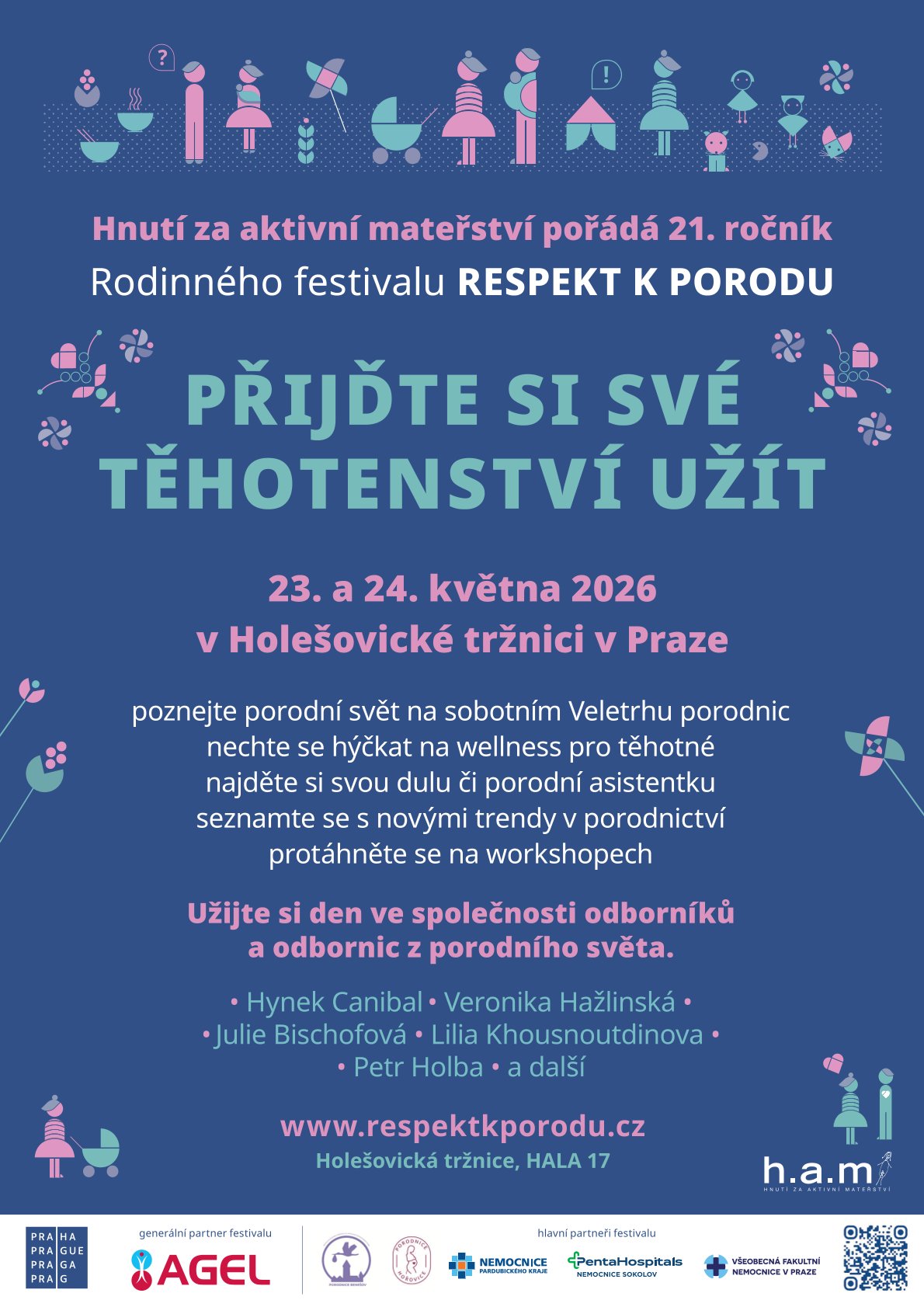 Rodinný festival Respekt k porodu
